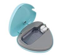 Jwthee Toothbrush Cleaner, Portable Brush Cover Toothbrush Case Rechargeable Toothbrush Cleaner Case Travel Case for Any Size Toothbrush (Blue)