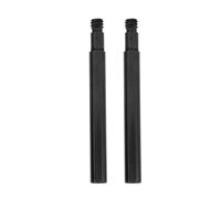 Jwthee Valve Extender,2PCS 60mm 3 Colors Bike Valve Extender Inner Tyre Valves Extension Optional Aluminum Alloy Bicycle Inner Tube Tire Accessories (Black)