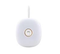 Jwthee Vibrating Alarm Clock for Heavy Sleepers, Bed Shaker Under Pillow for Hearing Impaired, Deaf, Portable LED Alarm Clock Bed Shaker Under Pillow Battery Operated for Travel