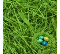 jwtyu 500g Shredded Tissue Paper Green Shredded Paper for Gift Boxes for Gift Boxes Material Provides Good Protection for Gift Box Decoration