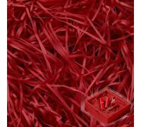 jwtyu 500g Shredded Tissue Paper Red Shredded Paper for Gift Boxes for Gift Boxes Material Provides Good Protection for Gift Box Decoration