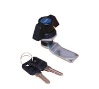 JWVIALEL Key Cylindrical Cabinet Door Lock Rotating Tongue Distribution Box Handle Switch MS748 1Pcs