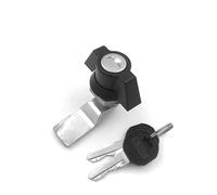 JWVIALEL MS408 Cabinet Electronic Lock Tubular Cam Lock 90 Rotation ISO 9001 2000 Lock Black Power 1Pcs