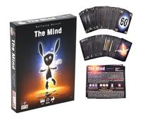 JXADVOK Games Min Cards,M-ind Reader Board Games Fun Exciting Unique Cooperative Card Game Family-Friendly Board-Games UK Edition Mystery Psychic Party Game, 3+ Players