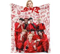 JXADVOK Super Soft Stray Flannel Throw Blanket Kids for Bed Sofa Office Knee pad,Cartoon for Bed Sofa Office,Blanket Throw,Stray Bed car Camp Beach Blanket 100 * 70-A