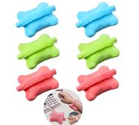 JXAurix 6pcs Mouse Wristband,Wearable Mouse Keyboard Wrist Rest,Wrist Rest Keyboard Wrist Support Pillow Support Guard Wrist for Office Gaming Laptop Computer Desktop,3 Colors