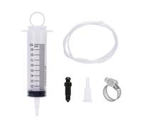 JXAXD 5 Pcs Brake Bleeder Kit, Motorbike Brake Bleeding Kit, Universal Brake Bleed Kit, Clutch Bleeding Kit, Oil Fluid Extractor, 100ml Syringe and 50cm Hose for Motorbikes Brake Repair