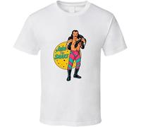 JXAYCHQZ Jake The Snake Roberts Retro Wrestling Legend with Damien Wrestling T Shirt(Medium)