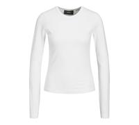 JJXX Women's Jxceline Gigi Str Ls Solid Tee JRS Noos Longsleeve T-Shirt, Bright White, S