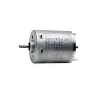 JXCHSWOU 1pc Micro 365 Dual Shaft Motor RS-365 6V 9V 12V 14.4V 18V 24V 14200RPM Mini 28mm Electric Motor Knurled Shaft DIY Sweeper Robot