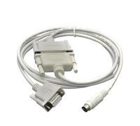 JXCHSWOU SC-09 Serial RS232 Port Suitable for FX/A Series Programming Cable USB-SC09 Download USBSC09(Blue (Gold Plated),10m)