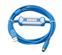 JXCHSWOU USB-FBS-232P0-9F Adapter for FBS FB1Z B1 B1Z FBE MU MA MC Series Programming Cable USB to RS232 Data Download Line(FTDI-Isolation Type)