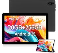 JXCNSNW Android Tablet 10.1" inch, 4G LTE Dual SIM, 20GB RAM,256GB Storage,Supports Extend 1TB, IPS Touchscreen,Dual Camera, WiFi/WLAN/Bluetooth/GPS,TYD-109pro (Black, 256 GB)