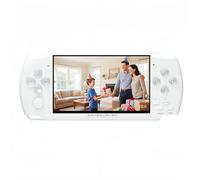 JXD 4.3 inch Handheld Game Console for Multiple Simulators X6 Retro Video Game Console Mp3/4/Ebook TV Out Mini Hand Portable Game Player Device Holiday/Christmas Gifts(White)