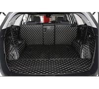 JXDYY Full Coverage Car Rear Boot Leather-Mat for Kia Sorento 7seats 2013-2017, Durable Cargo Storage Pad Waterproof Non-Slip Foldable Tray,normal-B-black Rice Line
