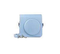 JXE Camera Bag Protective Case Camera Shoulder Bag PU Cover Protector Compatible with Instax Square SQ1 Instant Camera-Blue