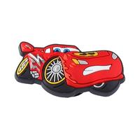 JXGUANGDIAN Shoe Charms for Crocs, 3D Cartoon Car Themed Jibbitz, 5/6 Packs of Shoe Accessories with Racing Design, Decorations for Men Women (Surprised McQueen)