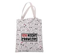 JXGZSO Cryptozoology Gift Fresno Night Crawlers Cryptid Tote Bag Fresno Nightcrawler Shoulder Bag Cryptid Creatures Gift