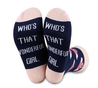 JXGZSO Funny Cartoon Tv Show Socks Who's That Wonderful Cartoon Princes Socks Animated Series Gift Princes