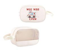 JXGZSO Funny Wee Woo Crew Tote Bag Paramedic Handbag Healthcare Crew Gift Emergency Responder Gift Ambulance Driver Merch, Woo Crew Mb, One Size