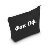 JXGZSO Greek Saying Cosmetic Bag Greek Sarcastic Makeup Bag Greek Lovers Gift Greek Teachers Gift Greek Learners Gift, Greek Saying Bag