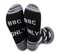 JXGZSO Hotwife Gift Queen of Spades Hotwife Socks Swinger Gift Smut Slut Socks Naughter Wife Gift