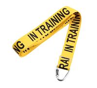 JXGZSO I Need Space /In Training Dog Working Dog Lead, Yellow, 150cm