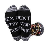 JXGZSO Mexico Vacation Gift Mexico City Socks Next Stop Mexico Trip Socks North America Travel Gift Mexico City Souvenir Gift