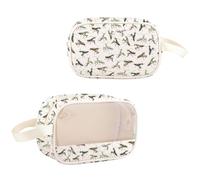 JXGZSO Praying Mantis Cosmetic Bag Nature Makeup Bag Entomologist Gift Naturalist Pouch Biologist Gift Insect Lover Merch, Praying Mantis MB