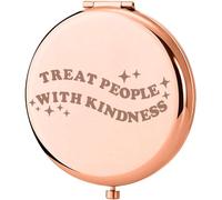 JXGZSO Singer Album Mirror Treat People With Kindness - Lyrics Inspired Gift (With Kindness mirror UK)