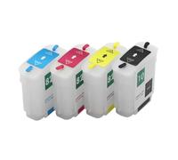 JXHDWYTYO 1/2set Refillable Ink Cartridge With Chip Compatible With 10 82 Designjet 500 500ps 800 800ps Plotters Works With 10 82 500 800 Models(FOR 10 82 1SET)