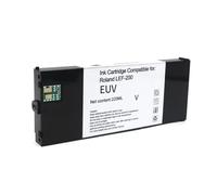 JXHDWYTYO 220ML Ink Cartridge Compatible With ECO- EUV EUV2 EUV3 EUV4 EUV5 For Roland Printers LEF-20 LEF-10 LEF-12 LEF-300 LEC-330 LEC-300 LEC540 With Chip(GLOSS)