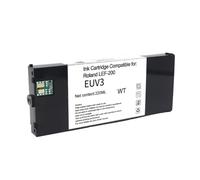 JXHDWYTYO 220ML Ink Cartridge Compatible With ECO- EUV EUV2 EUV3 EUV4 EUV5 For Roland Printers LEF-20 LEF-10 LEF-12 LEF-300 LEC-330 LEC-300 LEC540 With Chip(WHITE)