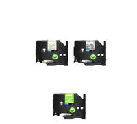 JXHDWYTYO 3 Pack 12mm Matte Laminated Tapes Compatible With Printer Supplies For Part Number TZ M31 MQP35 TZe M931 MQ335 Use With PT1010 PT D400(3PK White on Green)