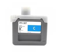 JXHDWYTYO 330ML Ink Cartridge Compatible With PFI-307 PFI307 PFI 307 Full Ink Tank For Printer Models Like IPF830 IPF840 IPF850 Printer Color Ink Supply(PFI-307-C)