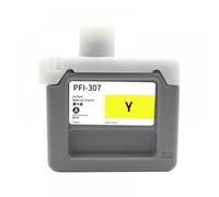 JXHDWYTYO 330ML Ink Cartridge Compatible With PFI-307 PFI307 PFI 307 Full Ink Tank For Printer Models Like IPF830 IPF840 IPF850 Printer Color Ink Supply(PFI-307-Y)