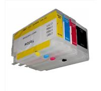 JXHDWYTYO 4PC H711 711xl 711 711XL Refillable Ink Cartridge Compatible With Printer Supplies Designjet Plotters T120 T520 120 520