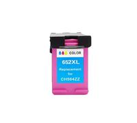 JXHDWYTYO Compatible 652XL Ink Cartridge Replacement Works With 652 For Deskjet 1115 1118 2135 2136 2138 3635 Printers(1COLOR)