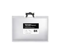 JXHDWYTYO Compatible Ink Bag Cartridge For T01C1 T01D1 T01C2 Models Works With C529RDTW C579RDTW Printers Includes Chip Pigment Dye Ink Bag(T01D1-BK)
