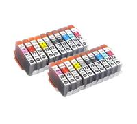 JXHDWYTYO Compatible Ink Cartridge For 72 PGI 72C PGI72 Works With Pro 10 Pro 10s Inkjet Printer(2 SET)