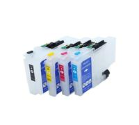 JXHDWYTYO Compatible Refill Ink Cartridge With Chip For MFC-J4335 MFC-J4345 MFC-J4535 MFC-J5855 MFC-J5955 MFC-J6555 MFC-J6955 LC406 Printer Models