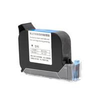 JXHDWYTYO Ink Cartridge 12.7mm 2588 JS12 42ML Black Red Blue Green Quick Drying Print Height Universal Compatible With Handheld Inkjet Printer(12.7mm-Black)