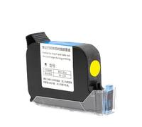 JXHDWYTYO Ink Cartridge 12.7mm 2588 JS12 42ML Black Red Blue Green Quick Drying Print Height Universal Compatible With Handheld Inkjet Printer(12.7mm-Yellow)