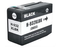 JXHDWYTYO Ink Cartridge Compatible With 932XL 933XL 932 933 For Officejet 6100 6600 6700 7110 7610 7612 7510 7512 Printer(1PC Black)