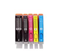 JXHDWYTYO Refillable Ink Cartridge 5Color 6Color PGI-150 CLI-151 Compatible With MG6310 MG7110 MG7510 IP8710 Ix6810 Printer(5Color 1set)