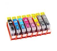 JXHDWYTYO Refillable Ink Cartridge For Printer Compatible With Pro-200 Pro200 Model CLI-65 CLI65 With Disposable Chip