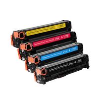 JXHDWYTYO Toner Cartridge CE410A CE411A CE412A CE413A 305A Compatible With Enterprise 300 Color M351 M375nw M451nw M451(C)