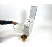 JXJ London Freestanding Portable Bidet | Large Capacity 20L Refillable | Strong Pressure | No Plumbing | Installation Free | White