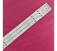 Jxjamp Accessories 100% New 3pcs/Kit LED strip for LG TV 43UH603V 43UH610A 43UH6030 UD LC430DGE FJ M2 6916L 2744A UHD 1 43 V16.5 ART3 2744 Rev0.1 1