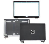 Jxjslp Replacement LCD Back Cover Top Lid Front Bezel with Hinges for DELL Latitude 15 3520 E3520 Series Laptop 017XCF 0WXN5F 04Y37V 17XCF WXN5F 4Y37V